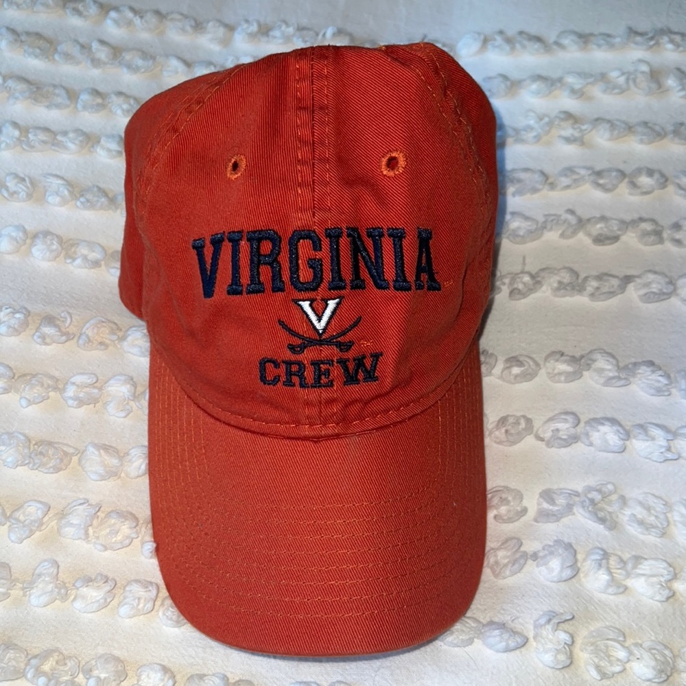 Orange University of Virginia crew hat
